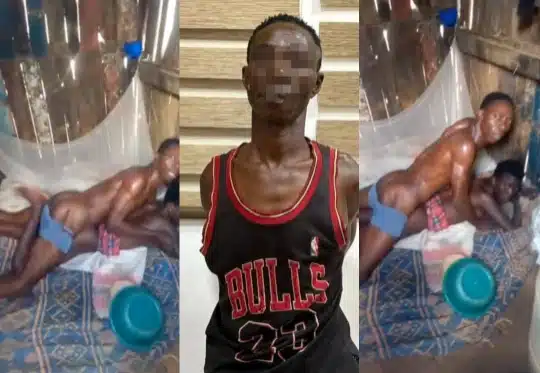 Video of Ghana man that fuck a young girl for stealing his money