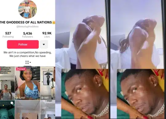 Tiktoker Beauty Ghoddess riding dick in leak sextape