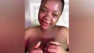 Live streamer with big hard nipples boobs